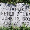 Sturm Peter 1903-1950 USA Grabstein